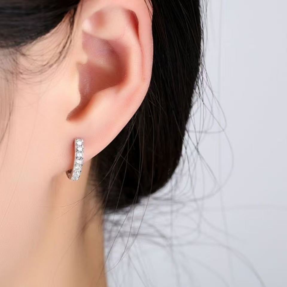 Small size CZ Bali (silver)  6    (9504)