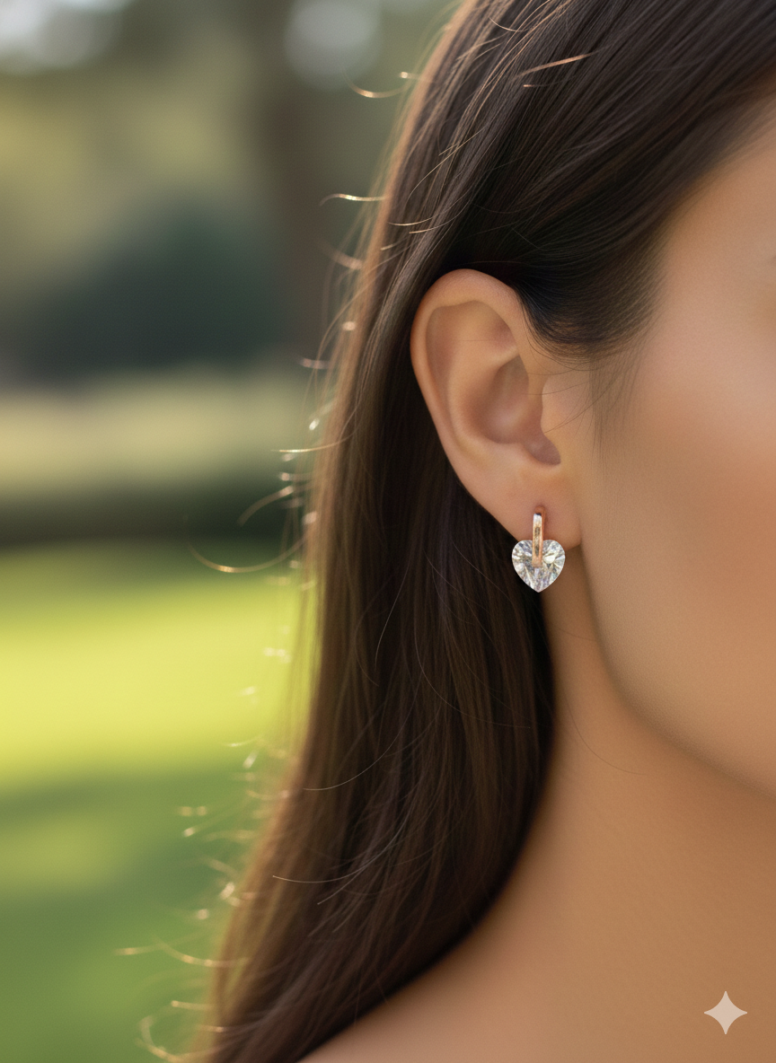 Anti Tarnish CZ Earring 6