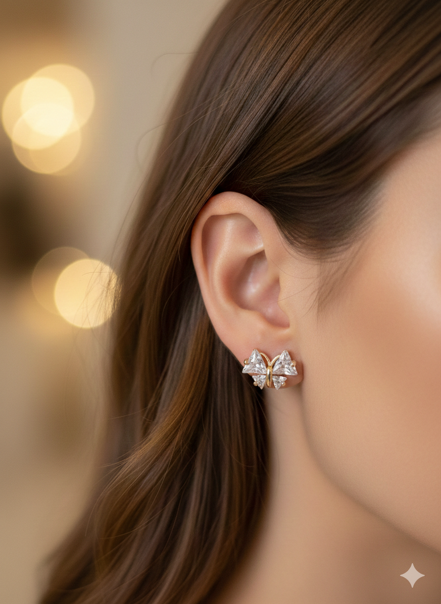 Anti Tarnish CZ Earring 2