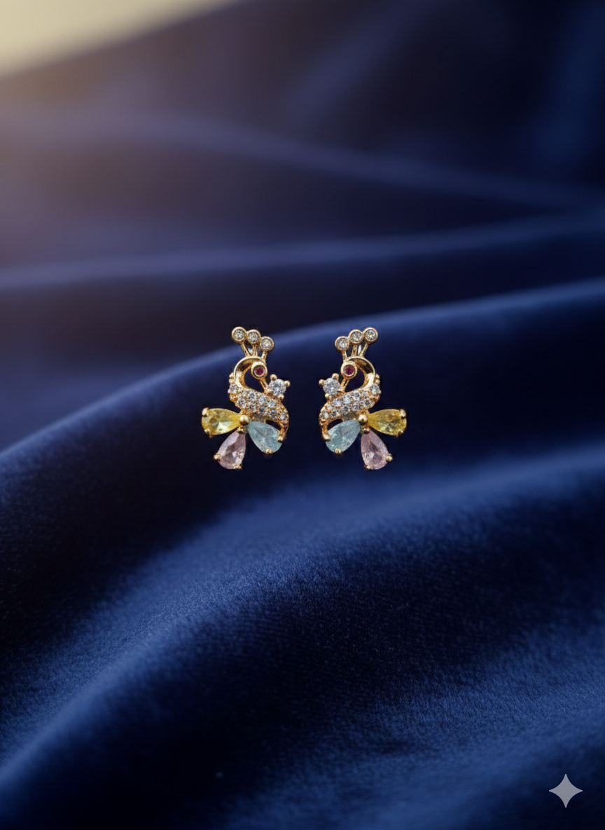 Anti Tarnish CZ Earring 13