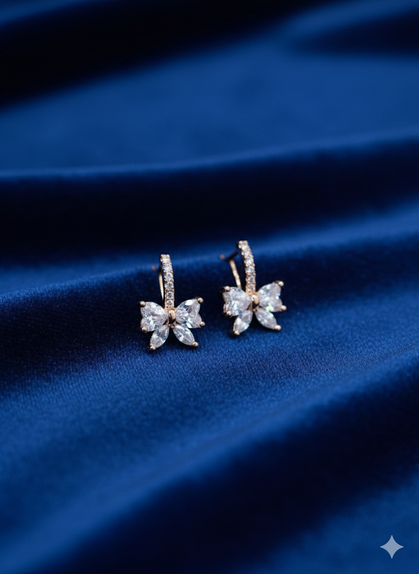 Anti Tarnish CZ Earring 7