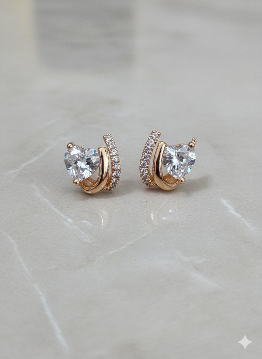 Anti Tarnish CZ Earring 1