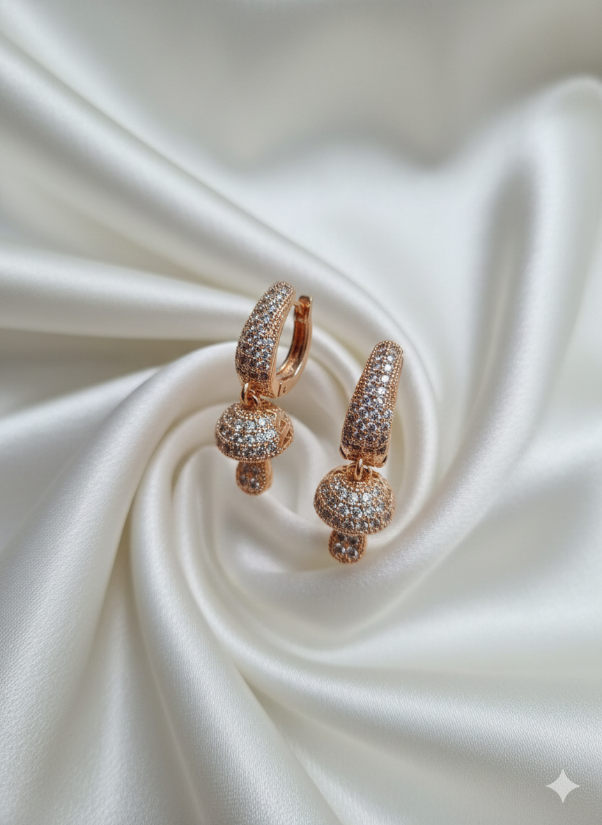 Anti Tarnish CZ Earring 26