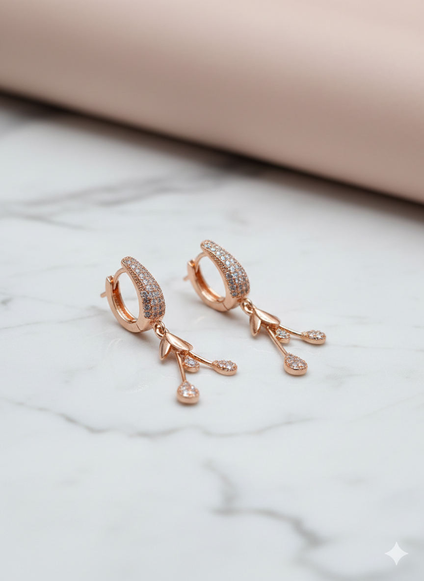 Anti Tarnish CZ Earring 22