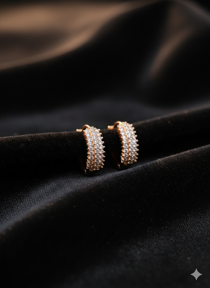 Anti Tarnish CZ Earring 29