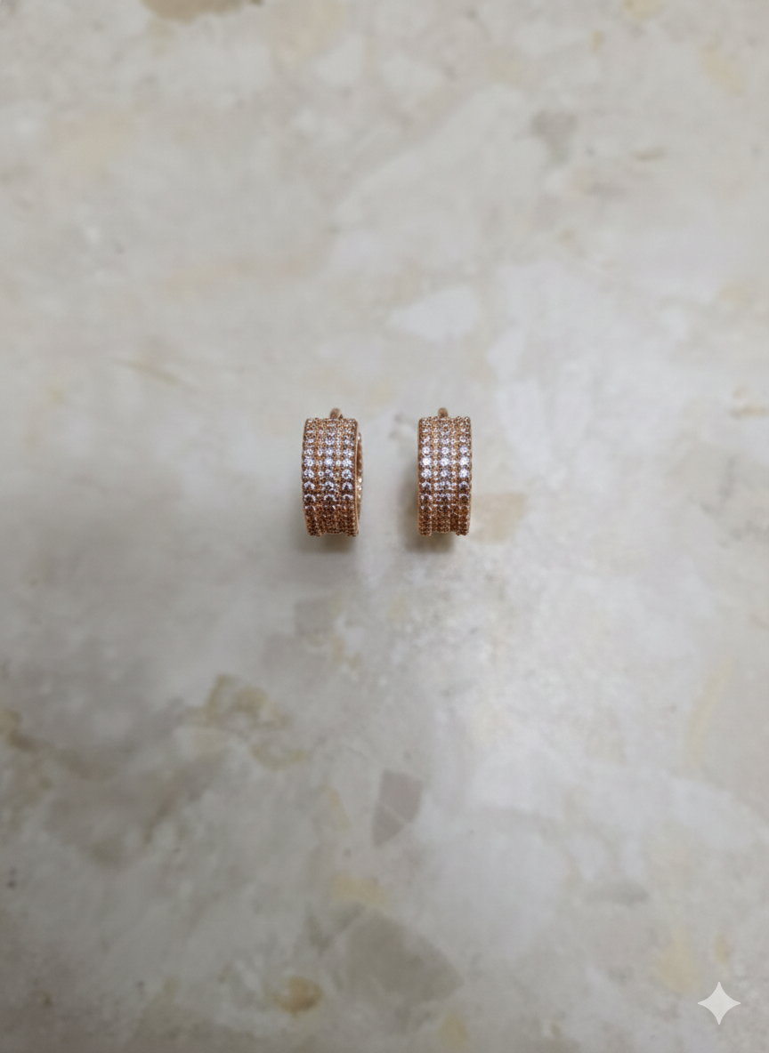 Anti Tarnish CZ Earring 30