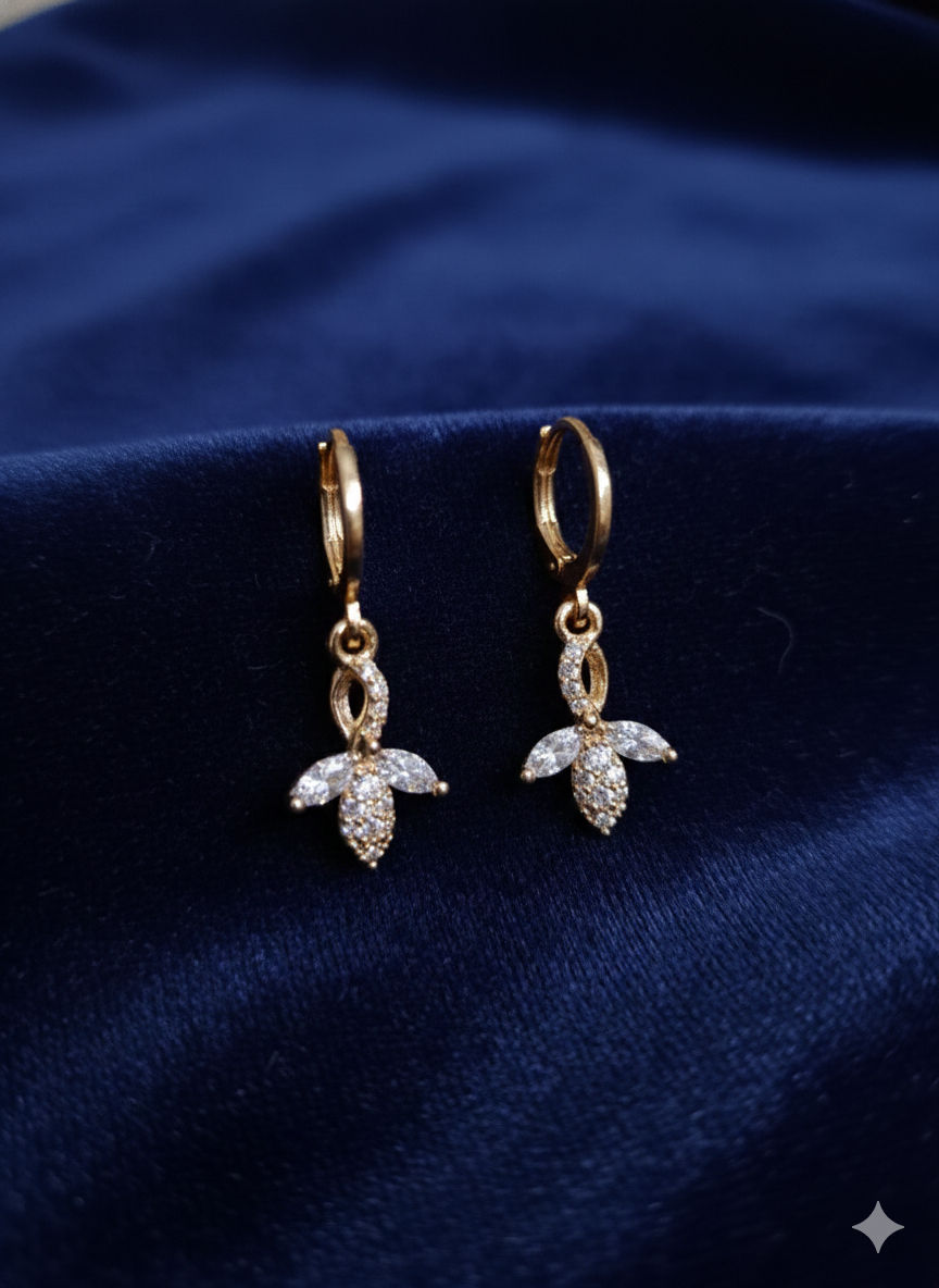 Anti Tarnish CZ Earring 32