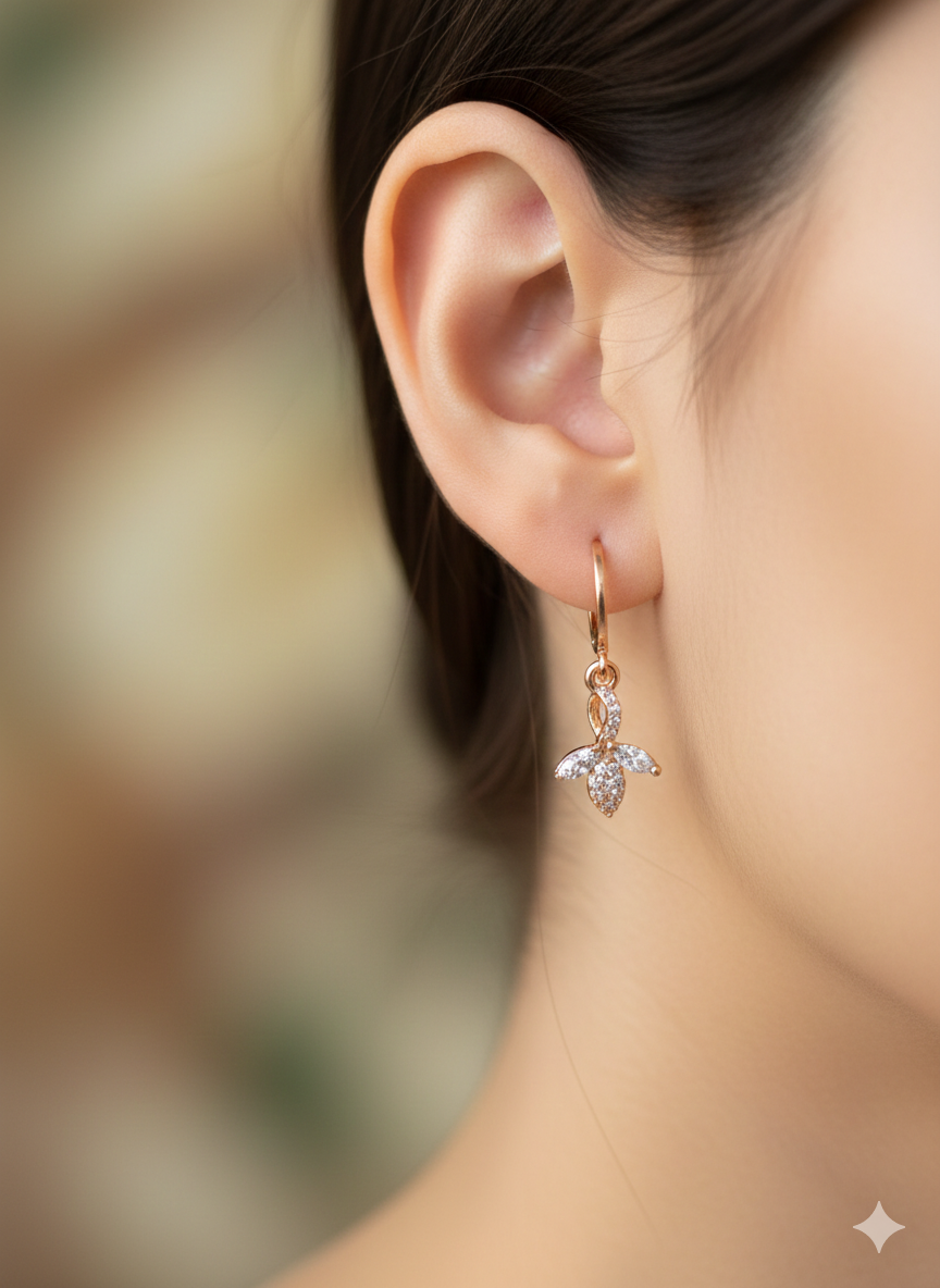 Anti Tarnish CZ Earring 32