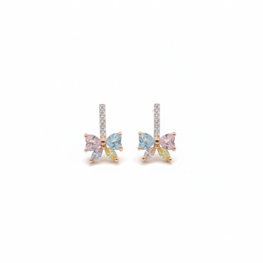 Anti Tarnish CZ Earring 12
