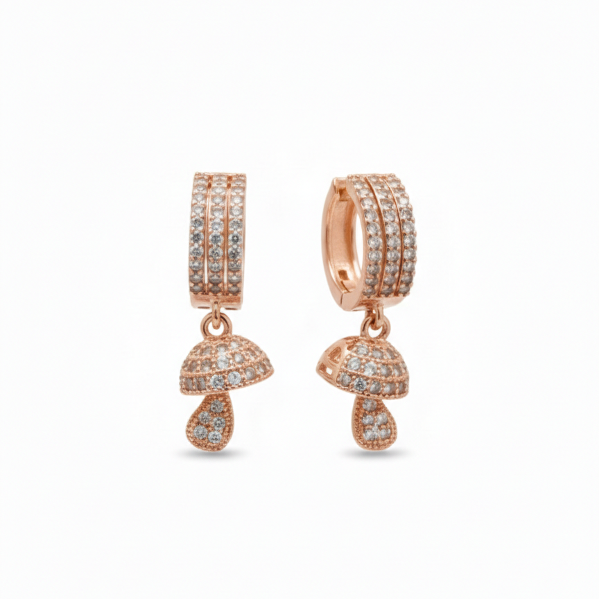 Anti Tarnish CZ Earring 24
