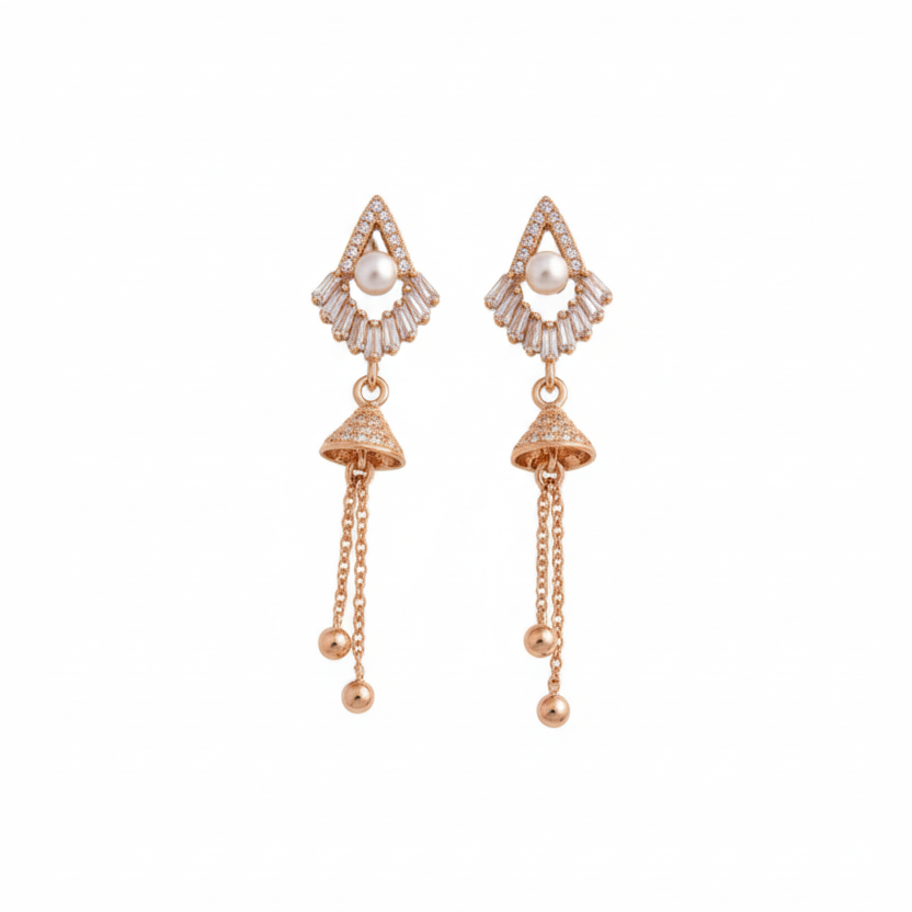 Anti Tarnish CZ Earring 23