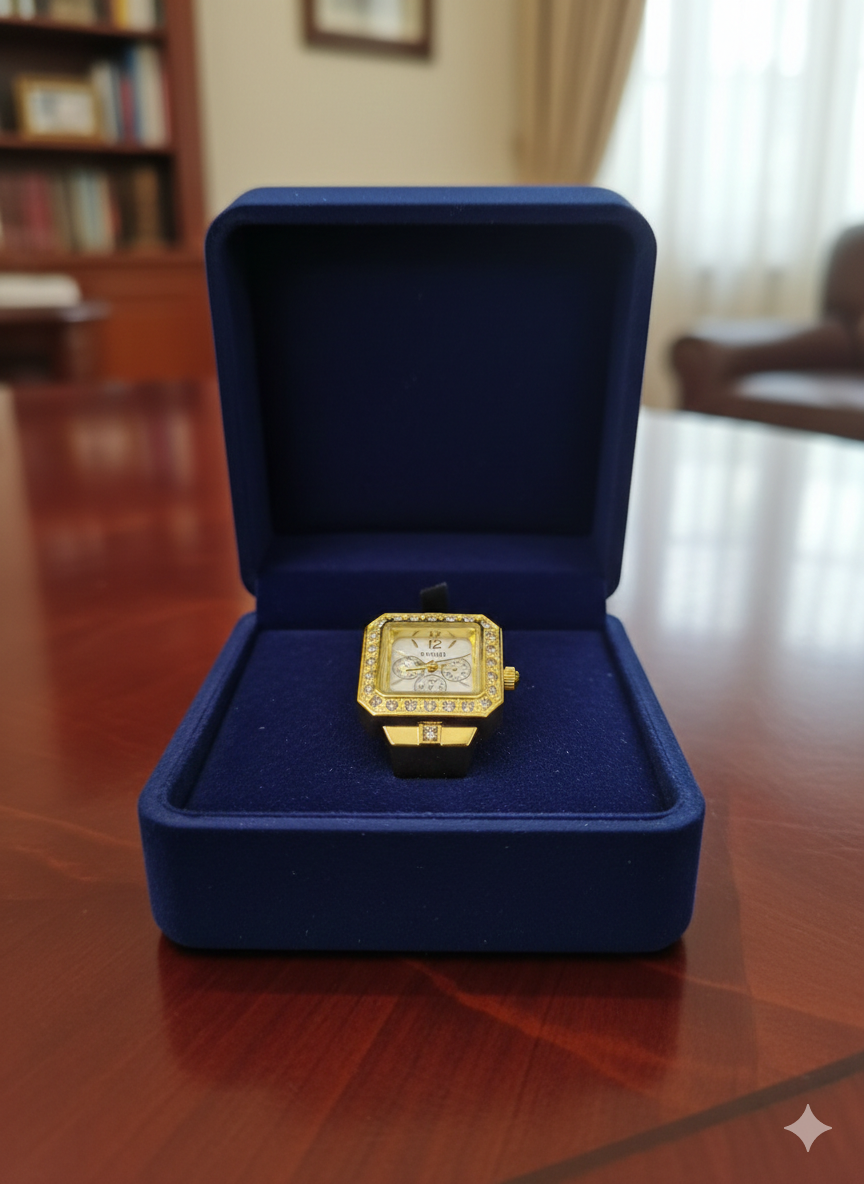 Adjustable Ring Watch 14