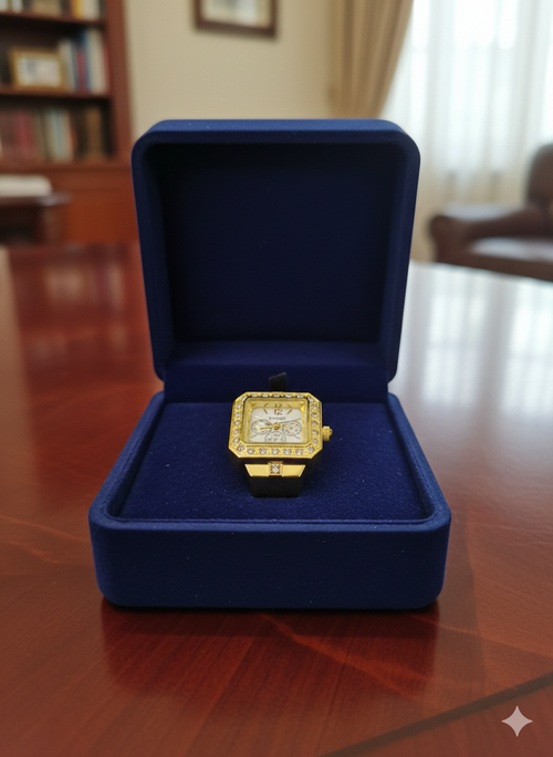 Adjustable Ring Watch 14