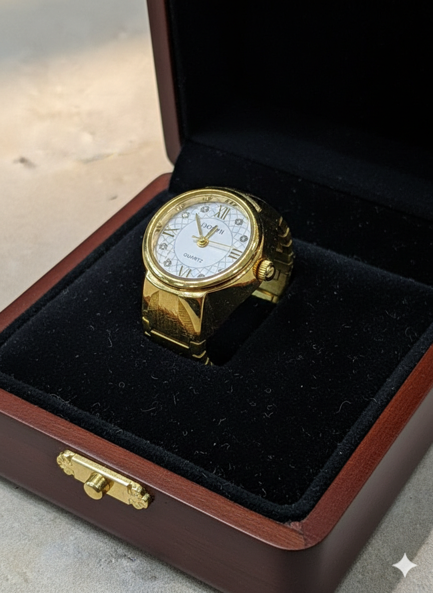 Adjustable Ring Watch 15