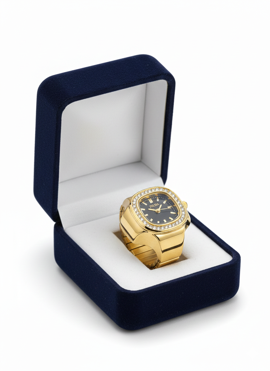 Adjustable Ring Watch 5