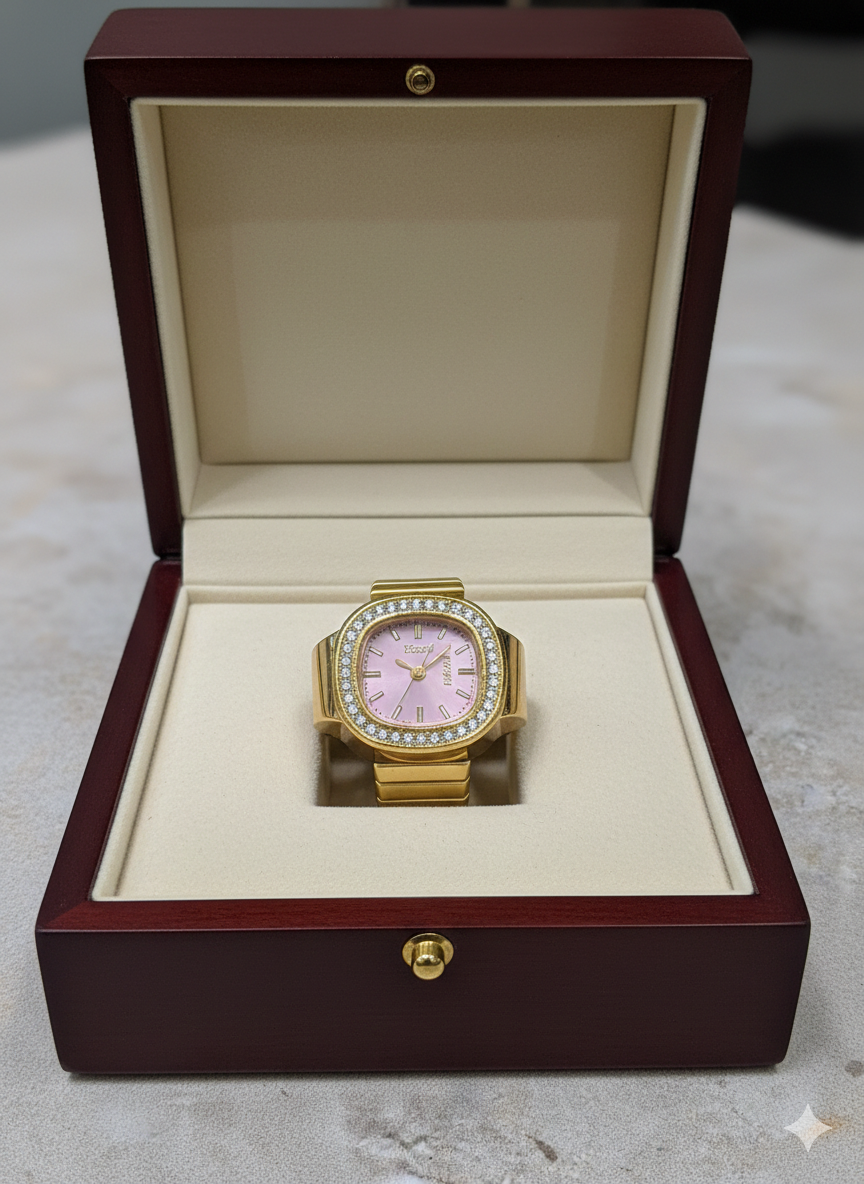 Adjustable Ring Watch 6