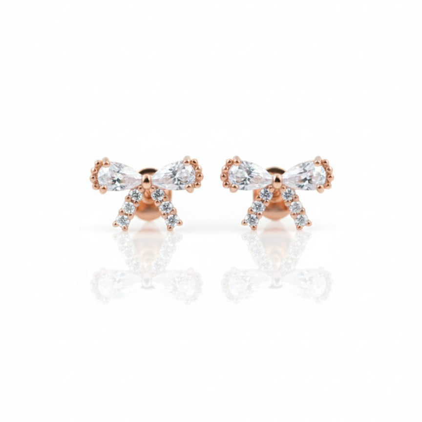 Anti Tarnish CZ Earring 9