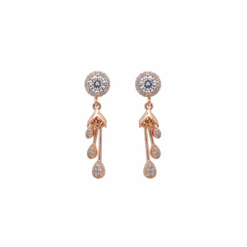 Anti Tarnish CZ Earring 20