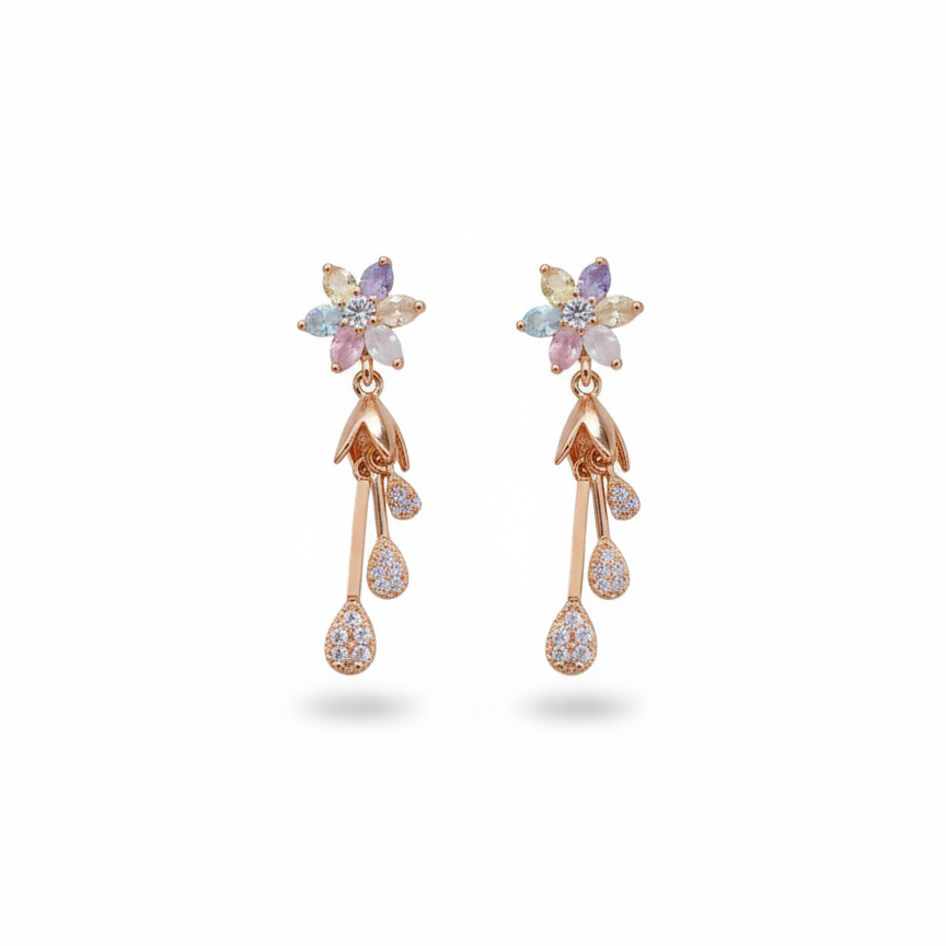 Anti Tarnish CZ Earring 21