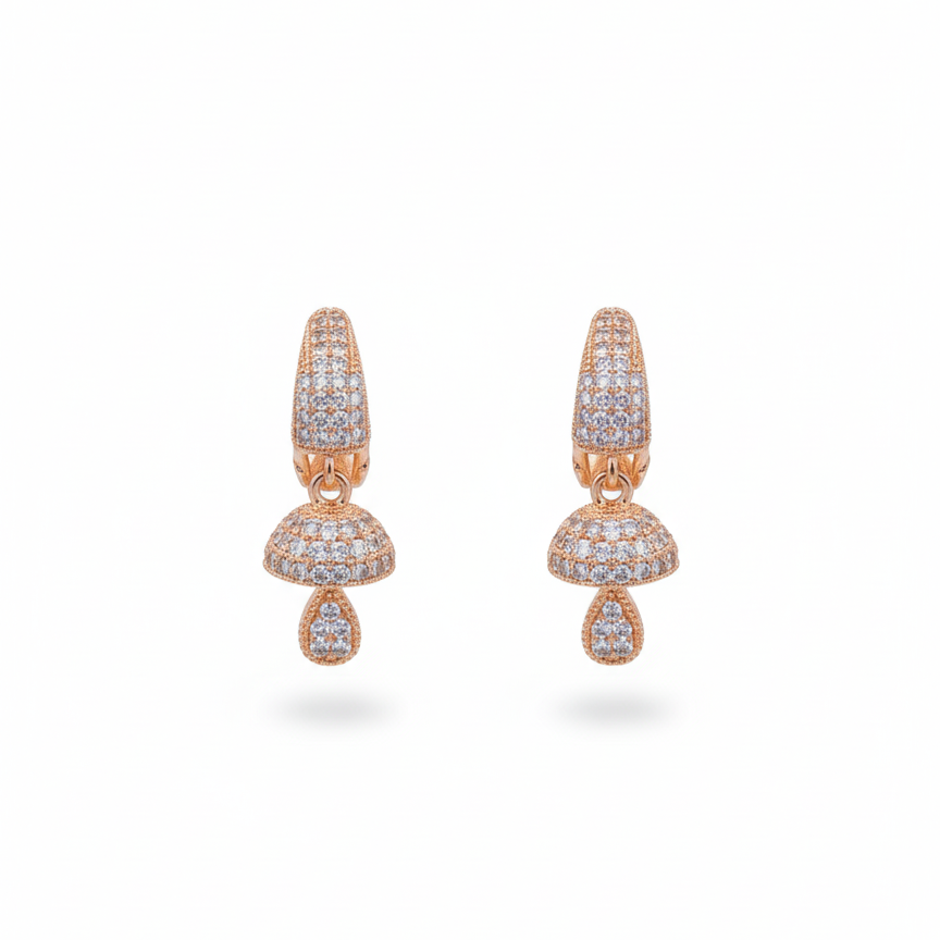 Anti Tarnish CZ Earring 26