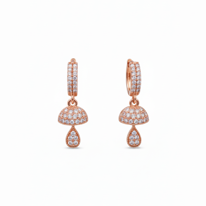 Anti Tarnish CZ Earring 27