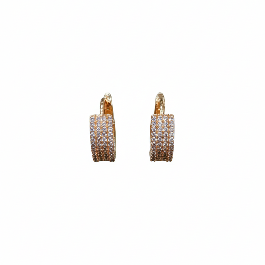 Anti Tarnish CZ Earring 30