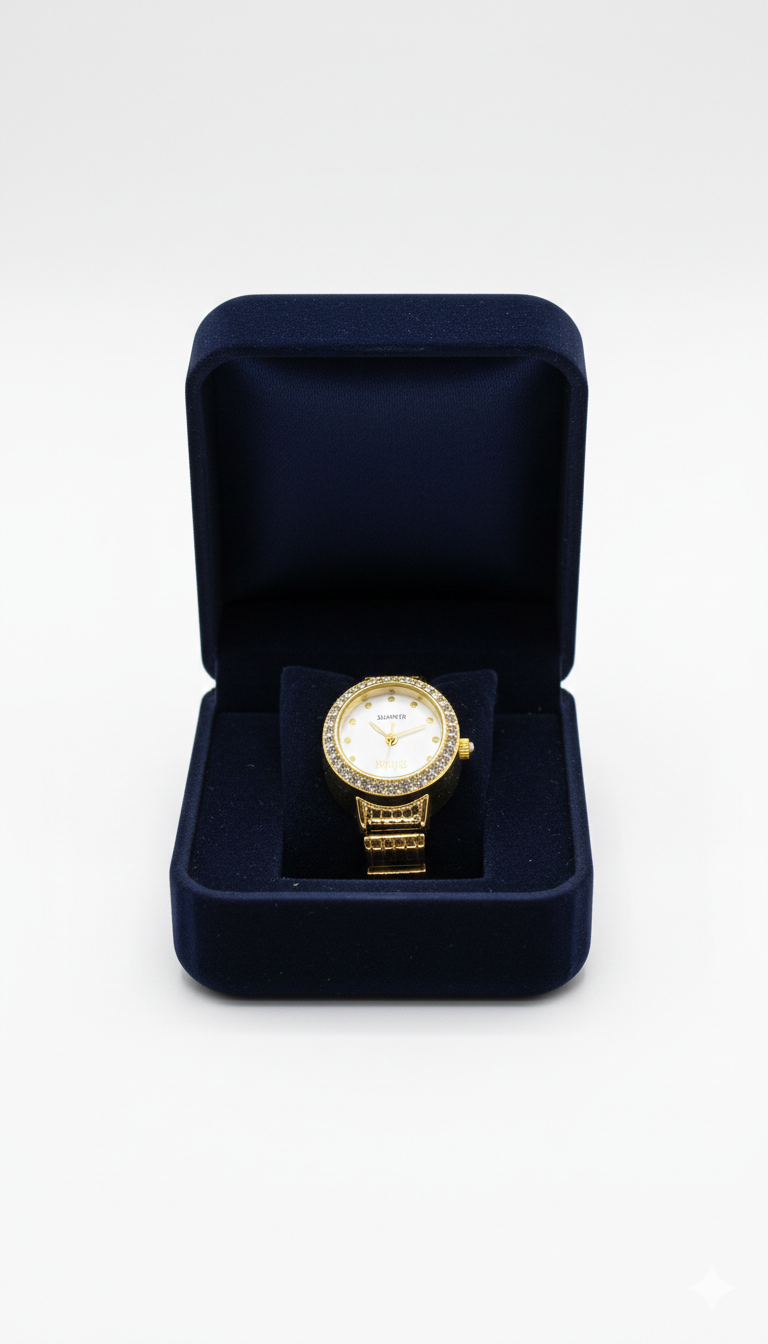 Adjustable Ring Watch 19