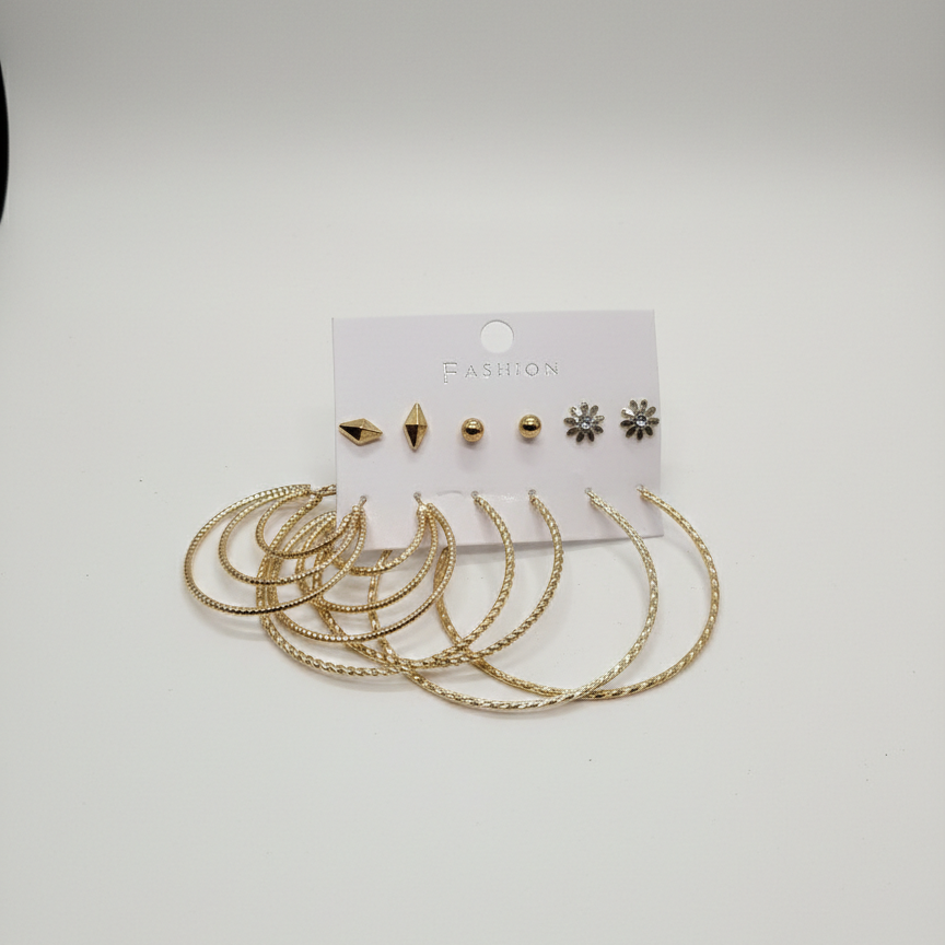 Combo of 6 pair earrings-48