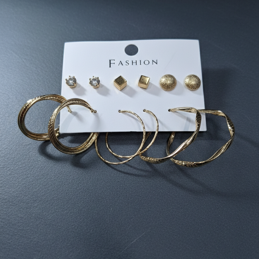 Combo of 6 pair earrings-55