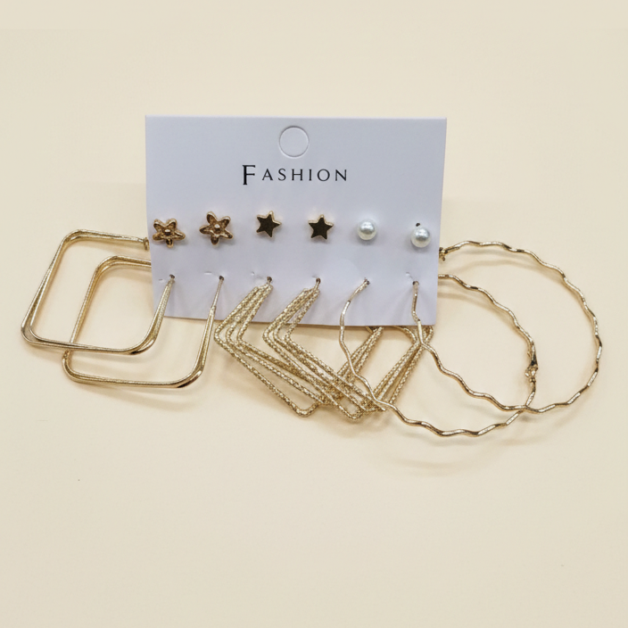 Combo of 6 pair earrings-62