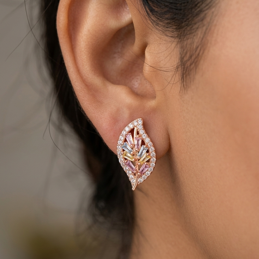 Anti Tarnish CZ Earring 157