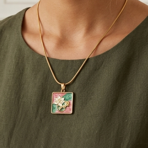 Anti Tarnish Chain Pendant 60