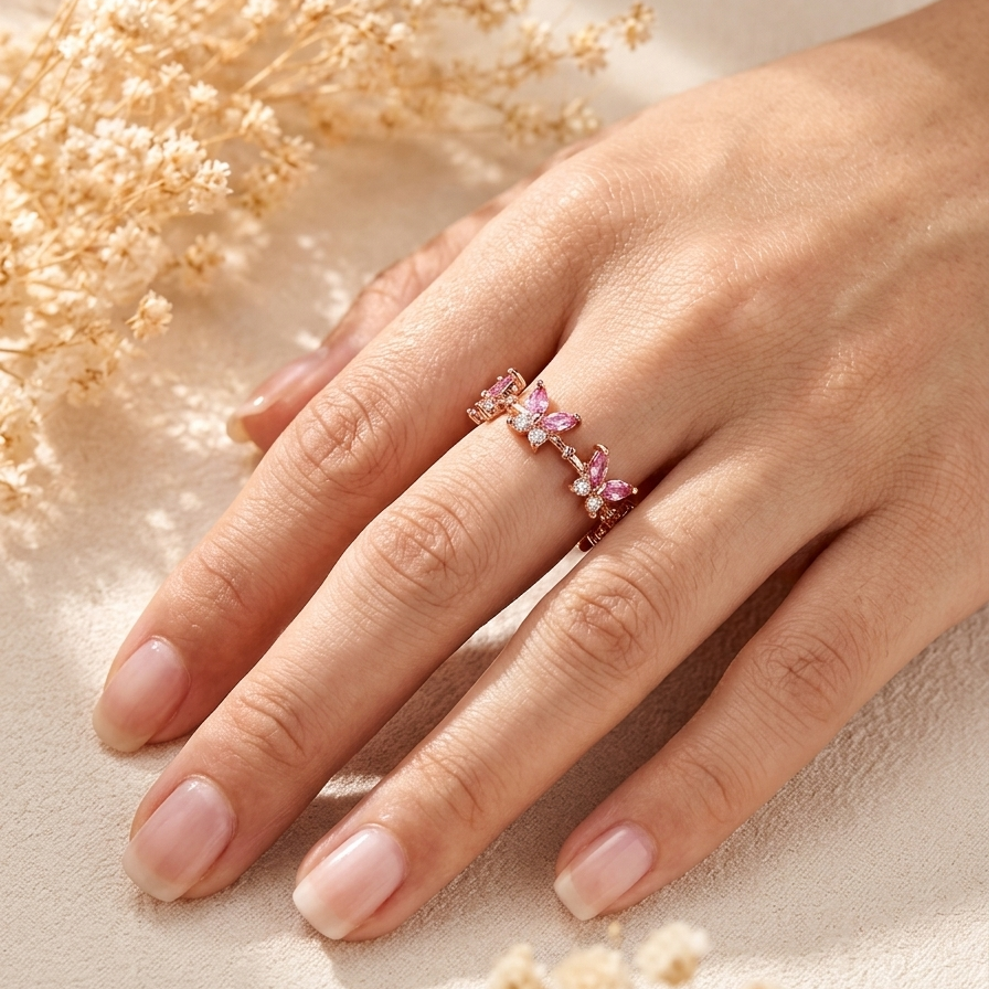 AD cz ring (9504)