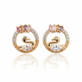 Anti Tarnish CZ Earring (9160)