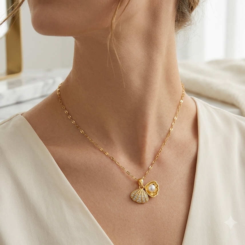 Anti Tarnish Chain Pendant (4155) 9