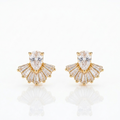 Anti Tarnish CZ Earring (9139)