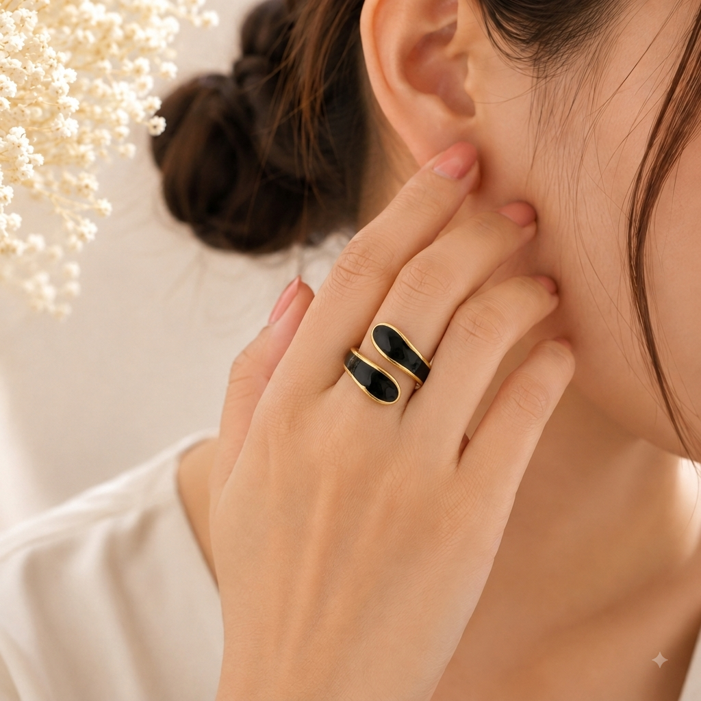 Fancy Adjustable Mina Ring (9529)