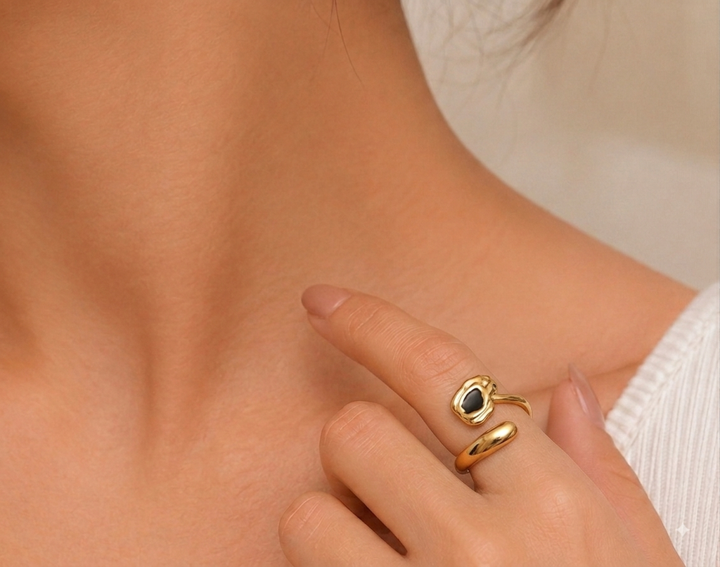 Fancy Adjustable Mina Ring (9486)