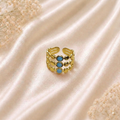 Fancy Adjustable mina Ring (9215)