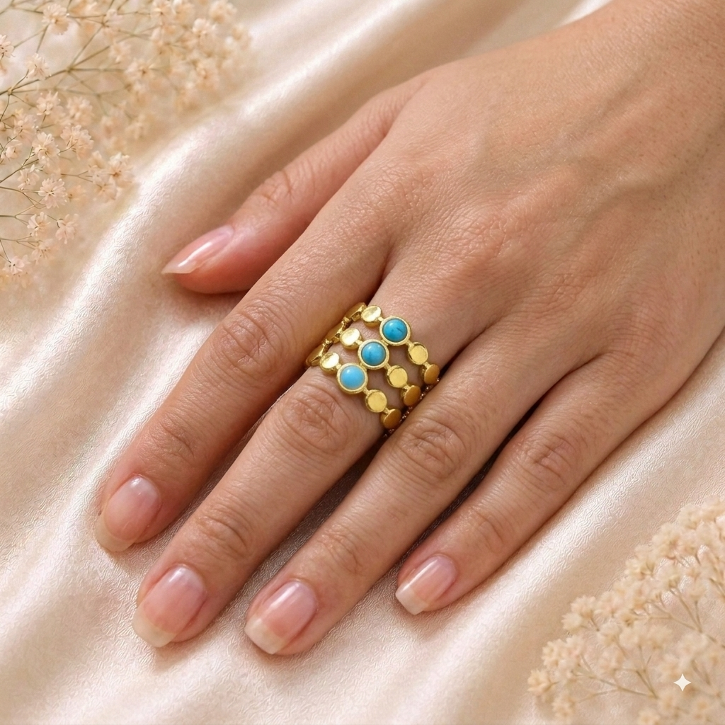 Fancy Adjustable mina Ring (9215)