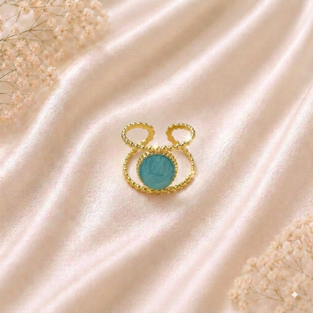 Fancy Adjustable Mina Ring (9134)