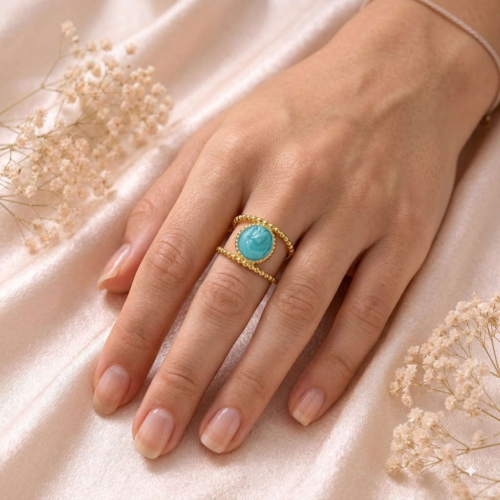 Fancy Adjustable Mina Ring (9134)