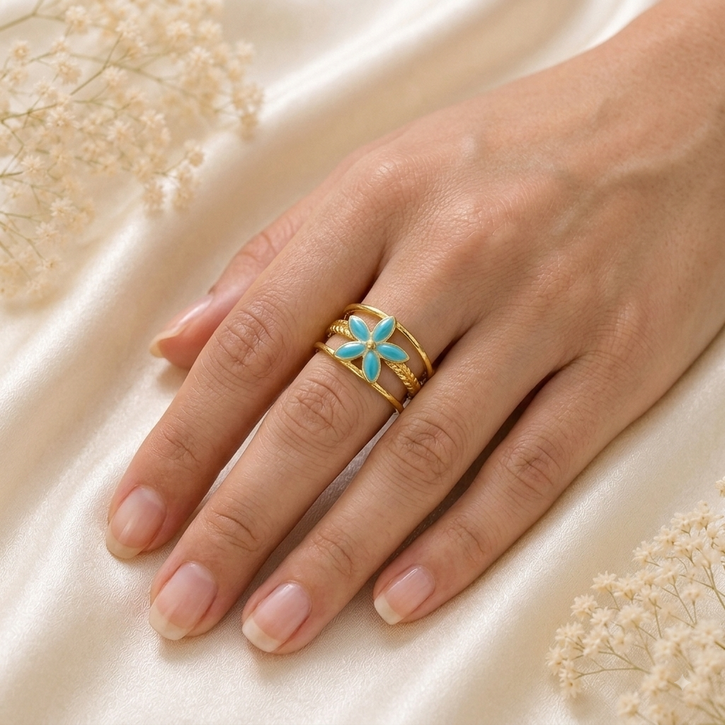 Fancy Adjustable Mina Ring (6016)