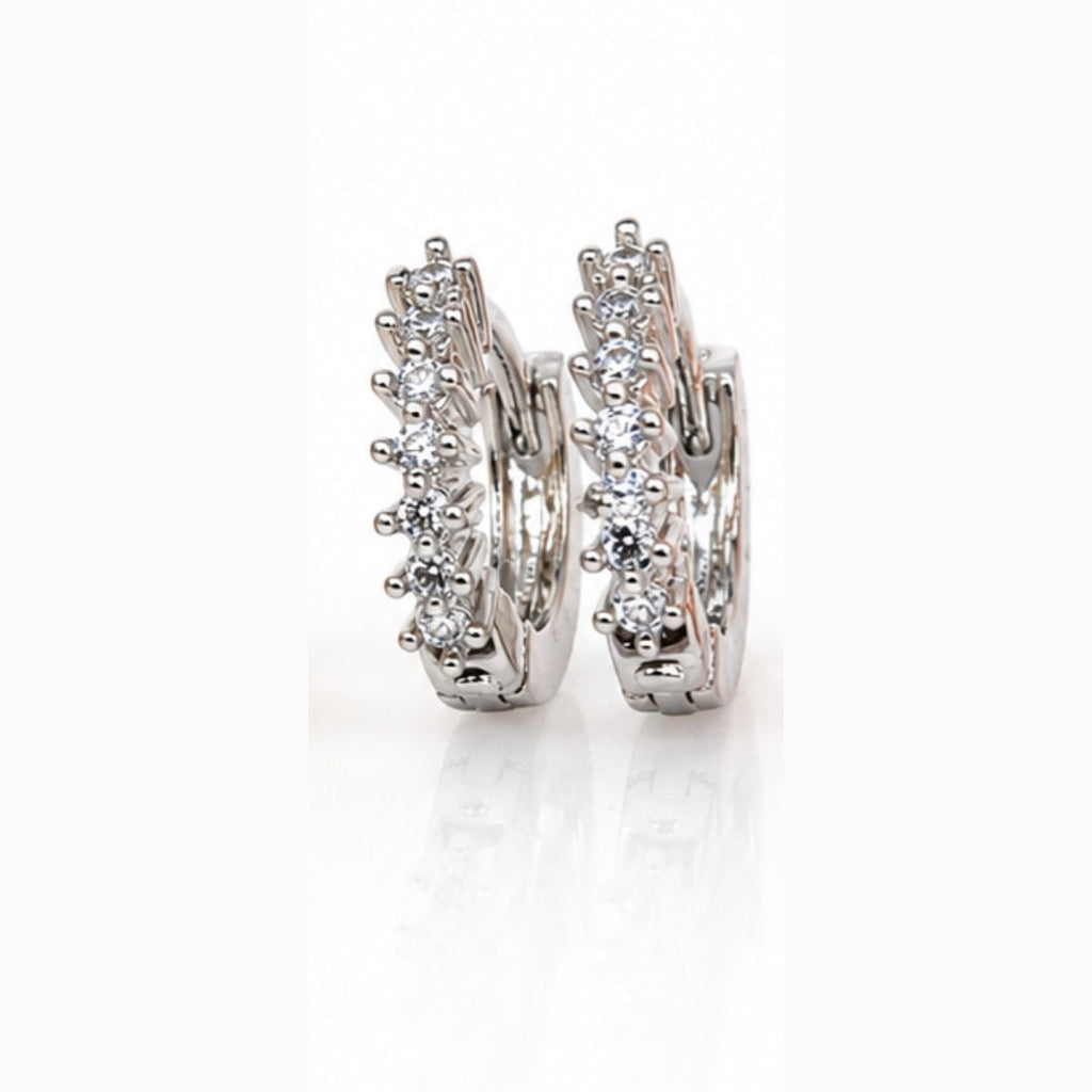 Small size CZ Bali (silver) 2                  (9492)