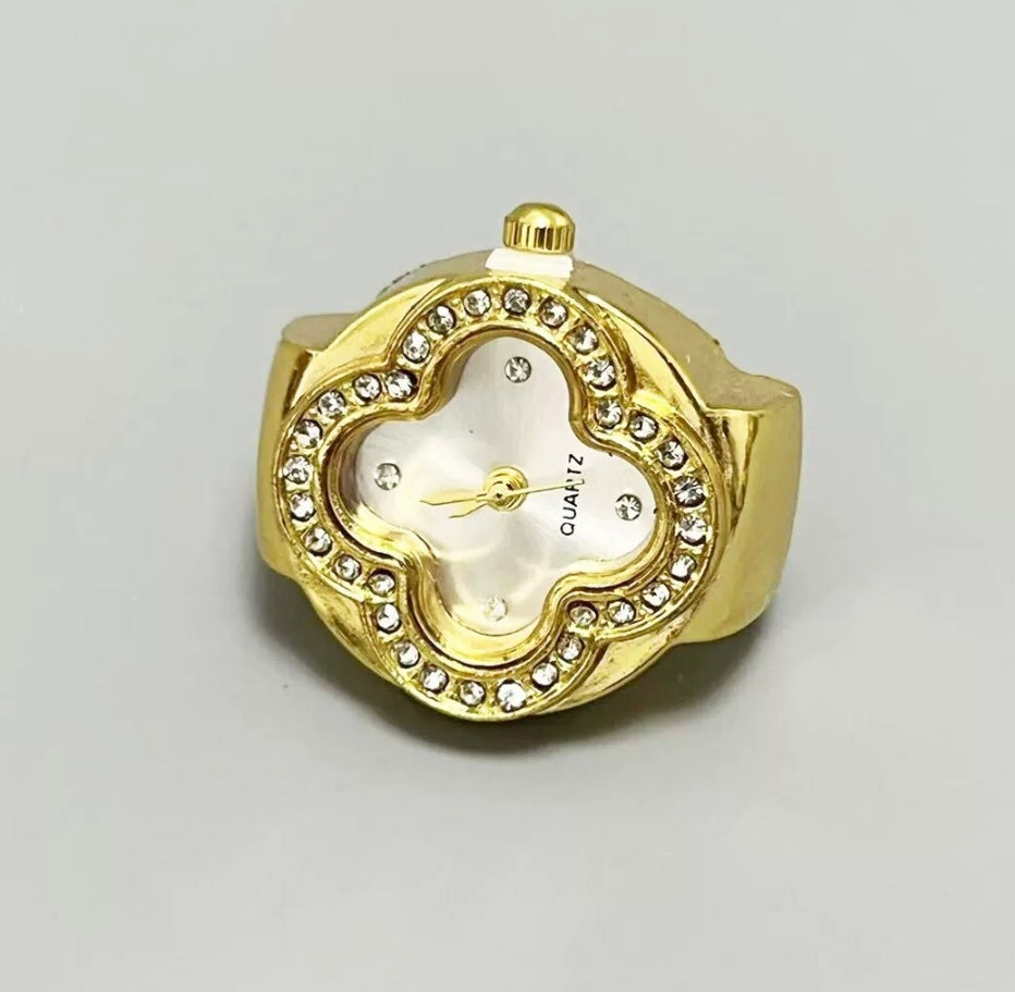 Adjustable ring watch (9626)
