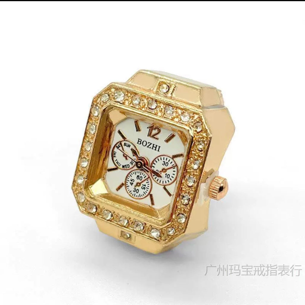 Adjustable Ring Watch (9459)