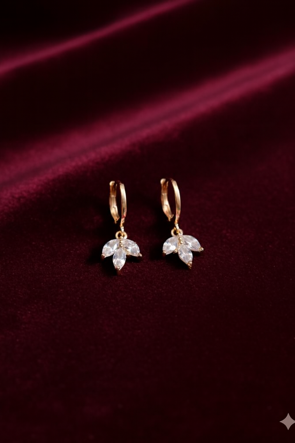 Anti Tarnish CZ Earring 35