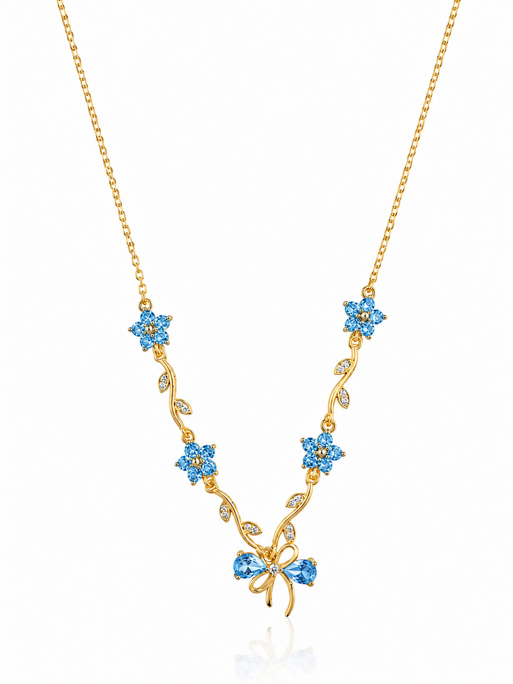 Anti Tarnish necklace (9549)