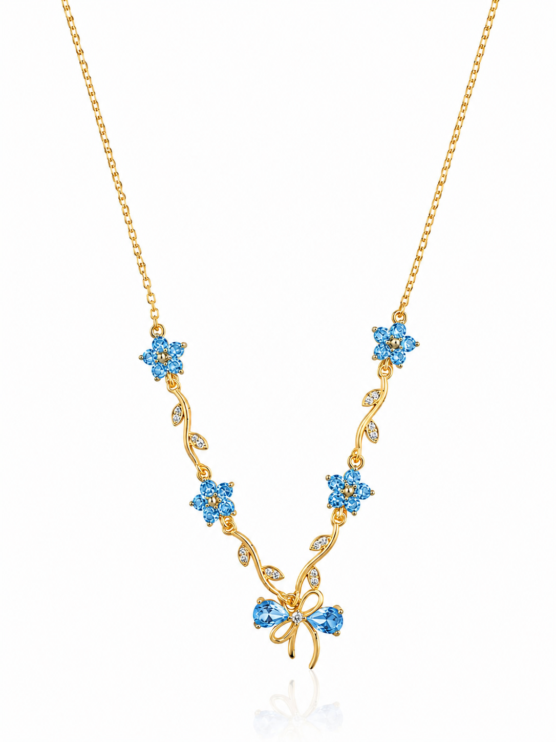 Anti Tarnish necklace (9549)