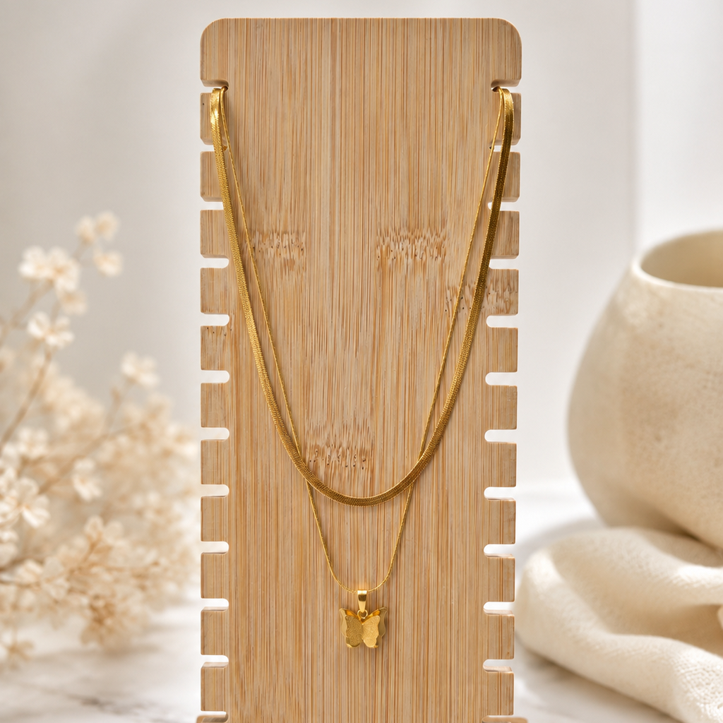 Anti Tarnish Chain Pendant (9578)